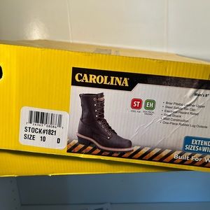 Carolina Logger Boots - Size 10D Steel Toe - Excellent Condition - with Box